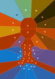 Spacy Voronoi image